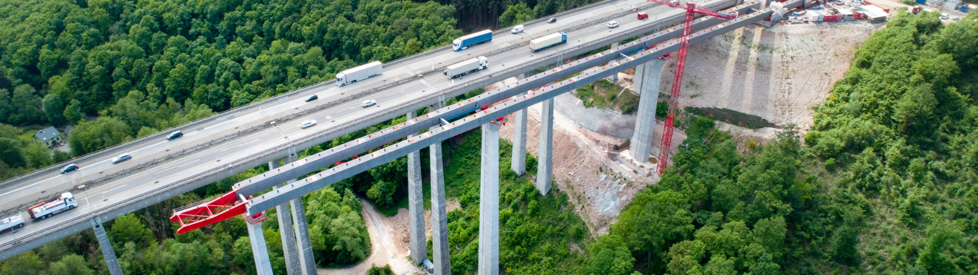 Ponte in costruzione