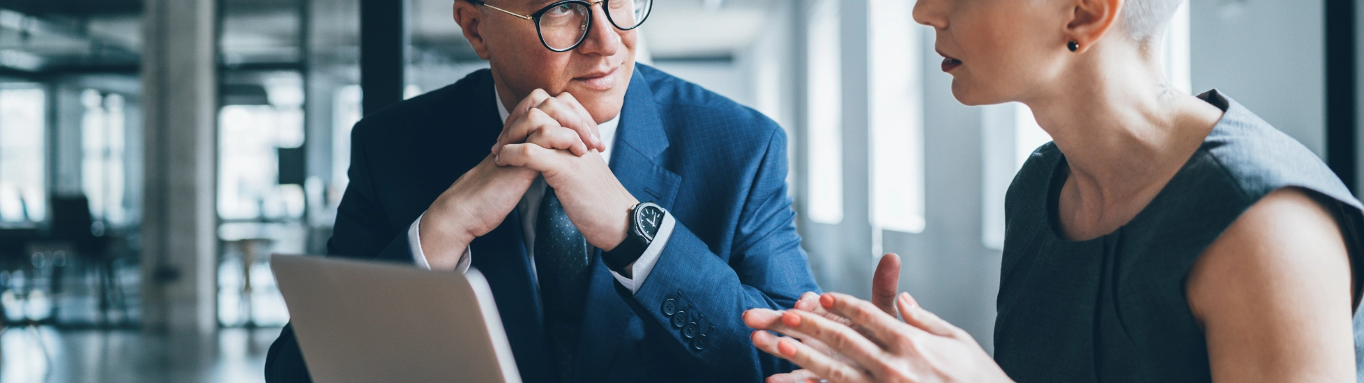 Business coworkers in a meeting